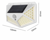 Luminária Solar 100 Led com Sensor de Presença Yata