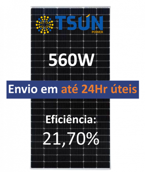 Energia Solar Geração 7.072 Kwh/Mês 104x570w